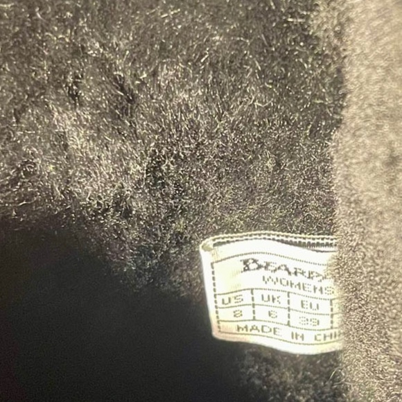 BEARPAW-LIVE: WOMEN’S BIANCA TALL BLACK BOOTS SIZE 8 *RUNS 1/2 SIZE SMALL* - Picture 12 of 12